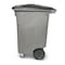 Toter 96 Gal. Graystone Trash Can with Lid and Wheels (2 caster 2 standard) ACC96 - alternate 5